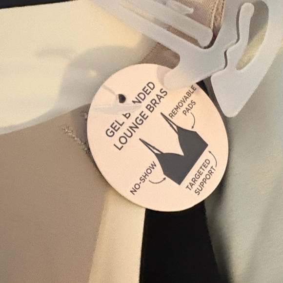 NWT 3-Pk Danskin Gel Bonded Wireless Lounge Bras - Sz. M - Picture 9 of 10